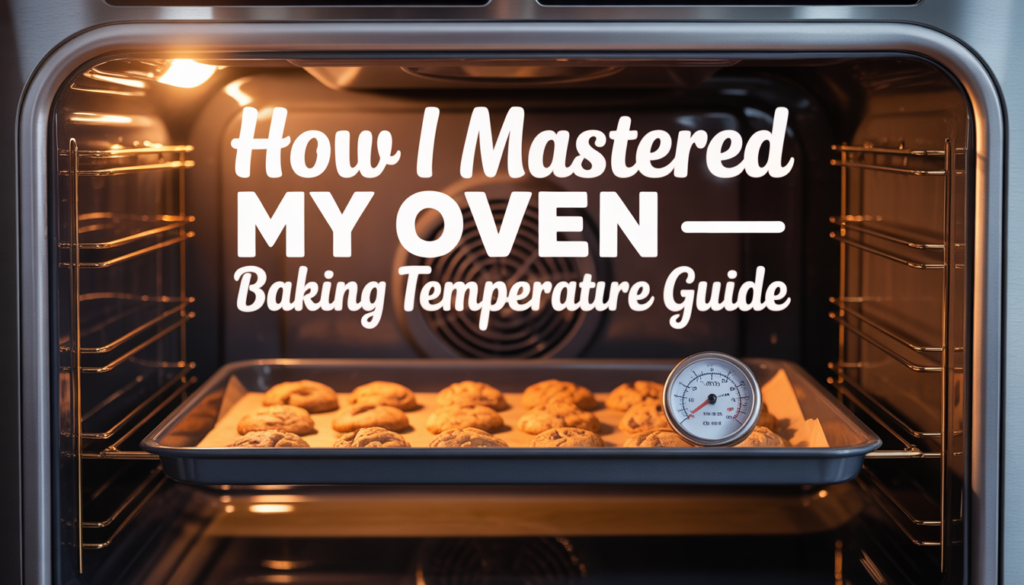 How I Mastered My Oven | Baking Temperature Guide
